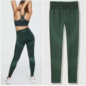 PINK Sport High Waist Full Length Seamless Workout Tight Green Size: S New w/tag